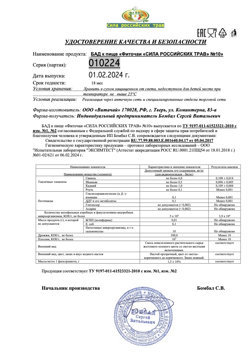 Паспорт №022024